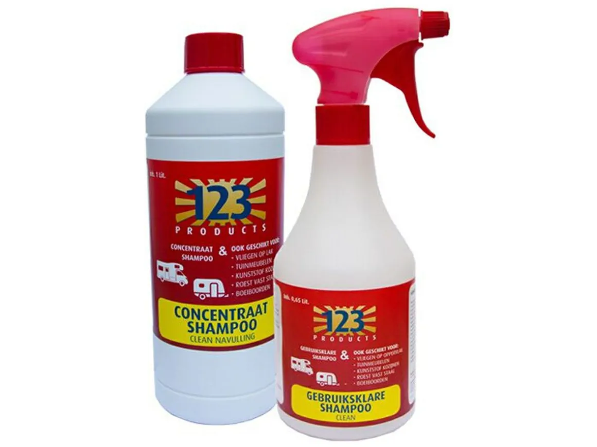 123 Products Clean Shampoo Paket