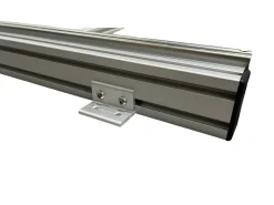 Aluminium Schiebeframe 120x40 cm mit 3 Boxen und Deckel