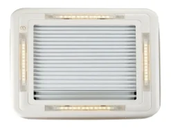 AOYI Skylight LED 40 x 40 cm Dachluke - Smoke/White