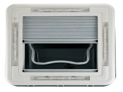 AOYI Skylight LED 40x40 cm dachluke mit dauerbelüftung - Smoke