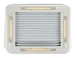AOYI Skylight LED 40x40 cm dachluke mit dauerbelüftung - Smoke
