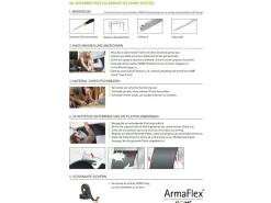 ArmaFlex HOME 4m² Selbstklebend Kautschukplatte - 25 mm