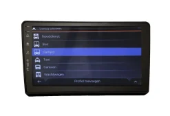BergGPS FD-9000 - 9-Zoll Fiat Ducato -Wohnmobil-Navigatie