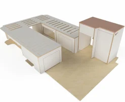 Camper Meubilair T5/T6 Kurz Wohnmobil Set