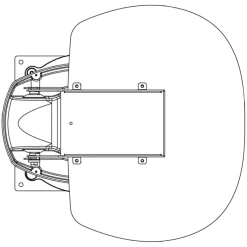 Camping first Satmex 55 plus weißer vollautomatische Sat Antenne
