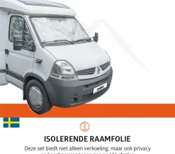 Campout Renault Master ab 1998 Fensterisolationssatz
