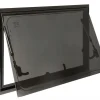 DWS Camping 500 x 300 mm Klappfenster mit Kombirollo - Black