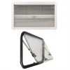 DWS Camping 500x300mm Klappfenster mit Kombirollo - Transparent