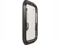 DWS Camping 350x500mm Klappfenster mit Kombirollo - Transparent