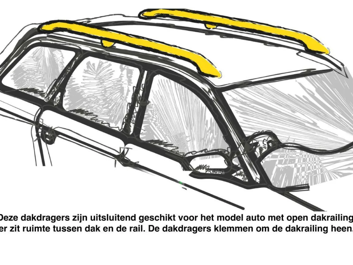 Farad Dachreling Dachträger - Volvo XC90 2003-2014