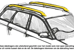 Farad Dachreling Dachträger - Volvo XC70 2003-2007