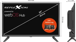 Fernseher Reflexion LEDA24OSBT mit eingebautem Akku