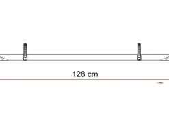 Fiamma Rail Quick Pro Fahrradschiene - black