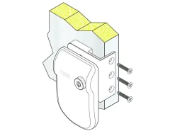 Fiamma Safe Door Frame Sicherheitsschloss - White