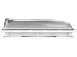 Fiamma Turbo Vent Premium 40 x 40 Dachluke mit Ventilator - Transparent