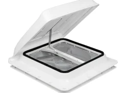 Fiamma Turbo Vent Premium 40 x 40 Dachluke mit Ventilator - white