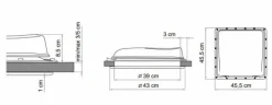 Fiamma Vent 40 Dachluke - Transparent