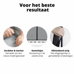 FlinQ magnetischer Fliegenvorhang - 91 x 210 cm
