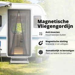 FlinQ magnetischer Fliegenvorhang - 101 x 210 cm