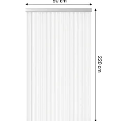 HEM PVC 90 x 220 cm türvorhang - White