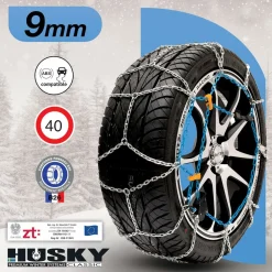Husky Butzi 80 Schneekette - Set von 2