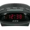 Ices ICR-210 FM Uhrenradio - Black