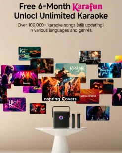 Ikarao Shell S3 Party Lautsprecher Karaoke-Set
