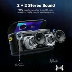 Ikarao Shell S1 Party Lautsprecher Karaoke-Set