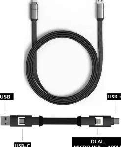 inCharge 6 Max graues Ladekabel