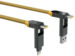 inCharge XL 30 cm Ladekabel - Yellow
