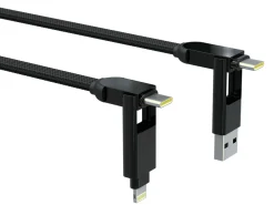 inCharge XL 3 Meter Ladekabel - Black