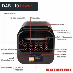 Kathrein DAB+10 tower Radio