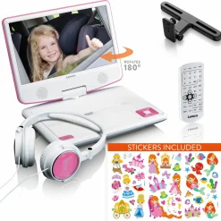 Lenco DVP-920PK 9 Zoll tragbarer DVD-spieler