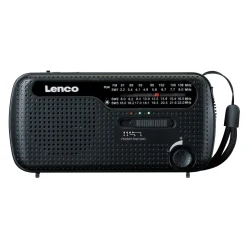 Lenco MCR-113BK Tragbares Notfall Radio