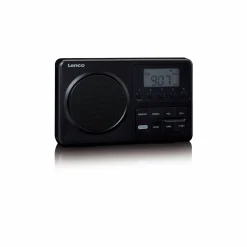 Lenco MPR-035 Kompaktes tragbares FM Radio mit LCD-Display