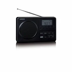 Lenco MPR-035 Kompaktes tragbares FM Radio mit LCD-Display