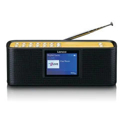 Lenco PDR-045BK DAB+ Radio mit Bluetooth