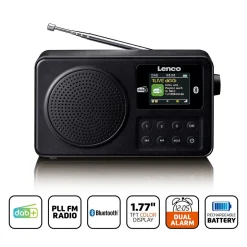 Lenco PDR-033BK Digitalradio