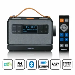 Lenco PDR-065BK UKW-/DAB+-Radio