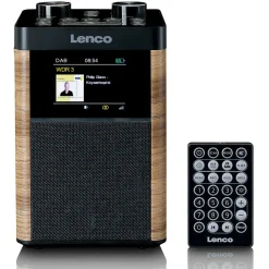 Lenco PDR-060WD Tragbares DAB+/FM-Radio mit Bluetooth