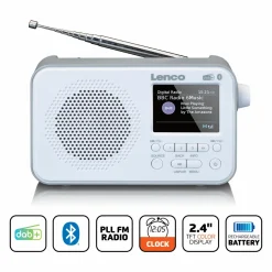 Lenco PDR-036WH DAB+/FM-Radio
