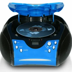Lenco SCD-24 Tragbares FM-Radio - Blue