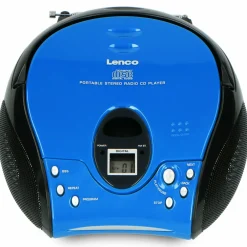 Lenco SCD-24 Tragbares FM-Radio - Blue