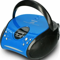 Lenco SCD-24 Tragbares FM-Radio - Blue