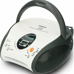 Lenco SCD-24 Tragbares FM-Radio - White