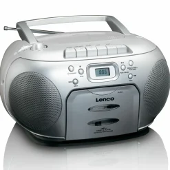 Lenco SCD-420 Tragbares FM-Radio - Grey