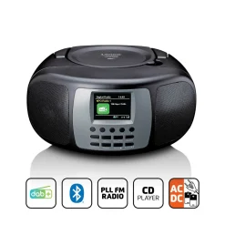 Lenco SCD-860BK Tragbares DAB+/FM Radio