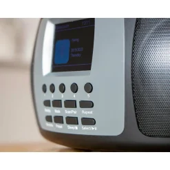 Lenco SCD-860BK Tragbares DAB+/FM Radio