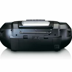 Lenco SCD-720SI CD-Player Boombox - Schwarz,Silber
