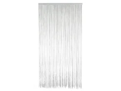 Livn Lines alu transparent/grau 100 x 230 cm Türvorhang